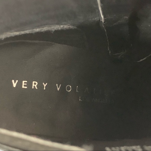 Very Volatile Leather Western Spur Ankle Boots - Picture 7 of 9